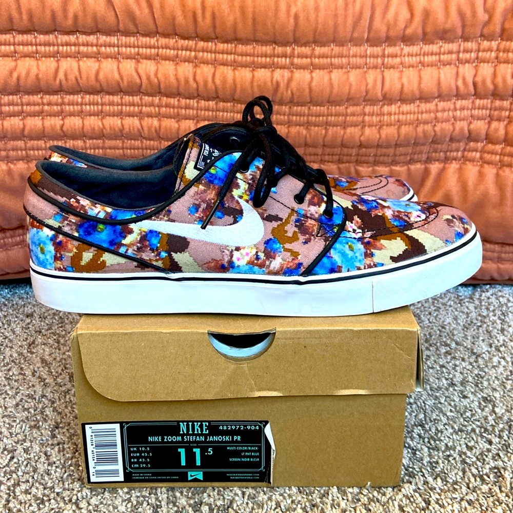 Nike Zoom Stefan Janoski Pr ‘Blue Digi Floral’